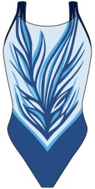 FANTAISIE F006 Lycra Bleu (4 Semaines)