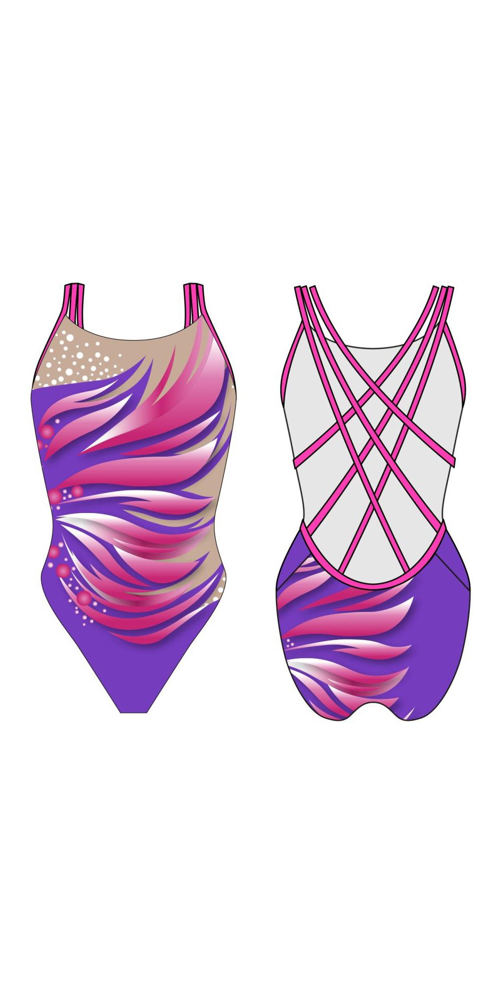 FANTAISIE F007 Lycra Rose (4 Semaines)