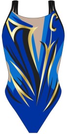 FANTAISIE F010 Lycra Bleu (4 Semaines)