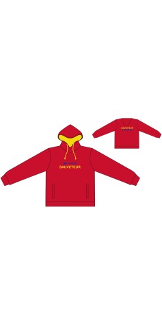 Sweat à Capuche Sauveteur Lifeguard