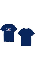 Tee-Shirt France Water-Polo Bleu Marine