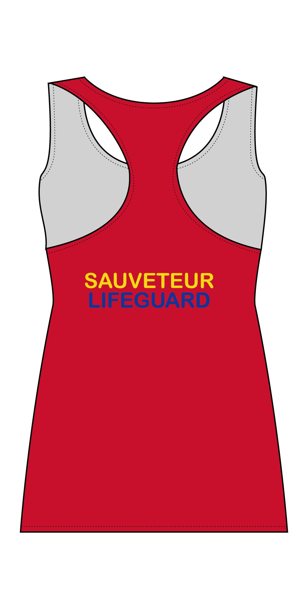 T-shirt Maître Nageur Sauveteur - Design Original Pour Surveillance De Baignade - 4