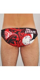 Maori Face Rouge (3 Semaines)  