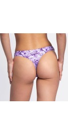 Thong Lilac Paisley Bas de...