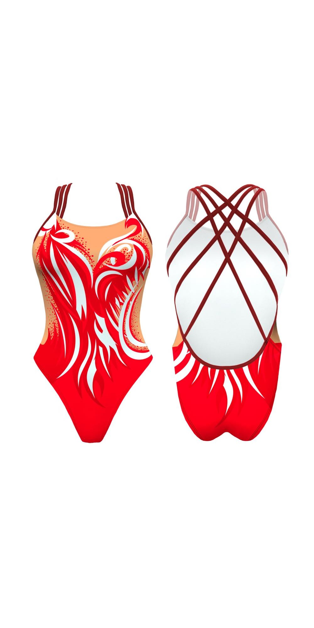 FANTAISIE F031 Lycra Rouge (4 Semaines)