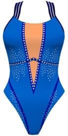 FANTAISIE F032 Lycra Bleu (4 Semaines)