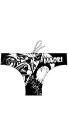 Maori Face Noir et Blanc (3...