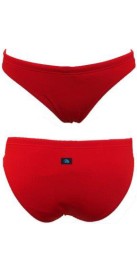 Bas de Bikini Capri Rouge (3 Semaines)