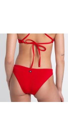 Bas de Bikini Capri Rouge (3 Semaines)