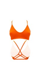 Haut de Bikini Queen Orange (3 Semaines)