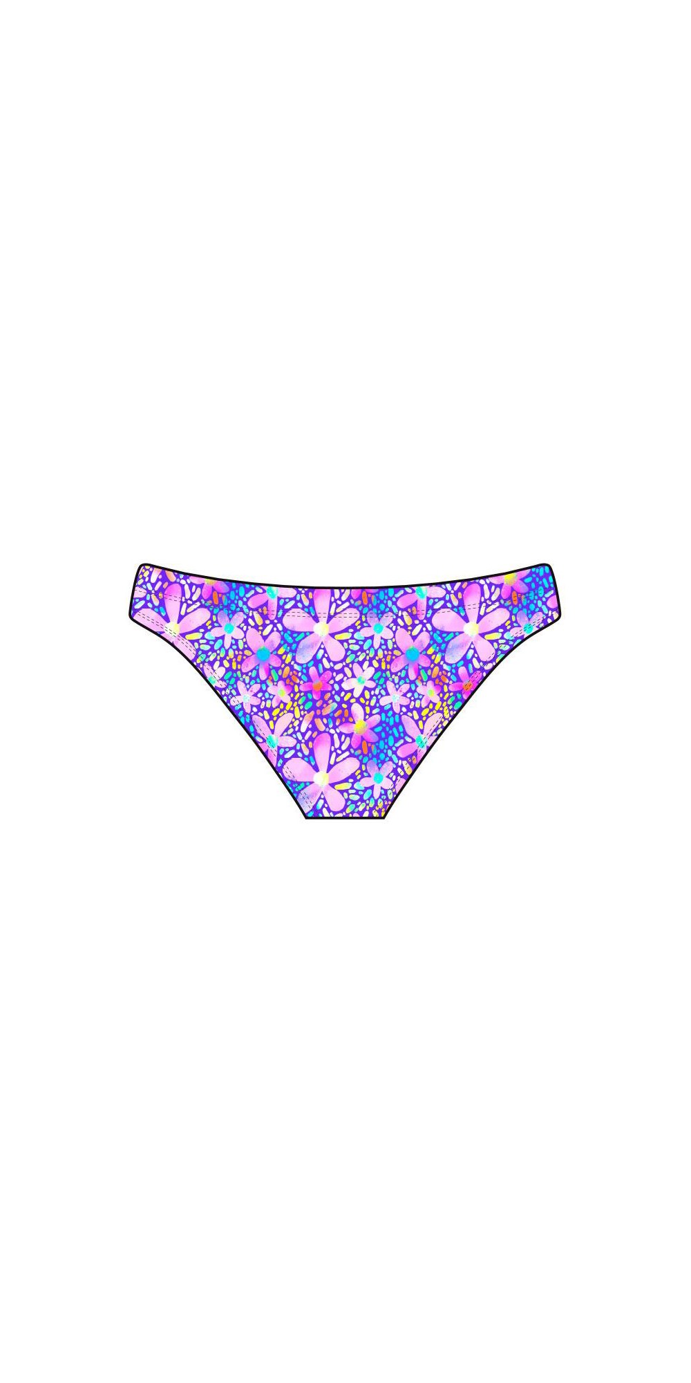 Bas de Bikini Mare Magic Flowers (3 Semaines)
