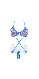 Haut de Bikini Active Lilac Animal (3 Semaines)
