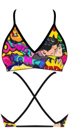 Haut de Bikini Mare Comic NewsPaper (3 Semaines)