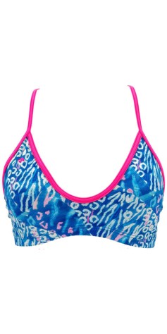 Haut de Bikini Mare Blue Safari (3 Semaines)