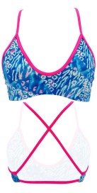 Haut de Bikini Mare Blue Safari (3 Semaines)