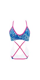 Haut de Bikini Mare Blue Safari (3 Semaines)