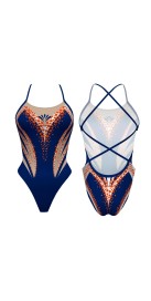 SIRENE S026 Lycra Bleu (4...