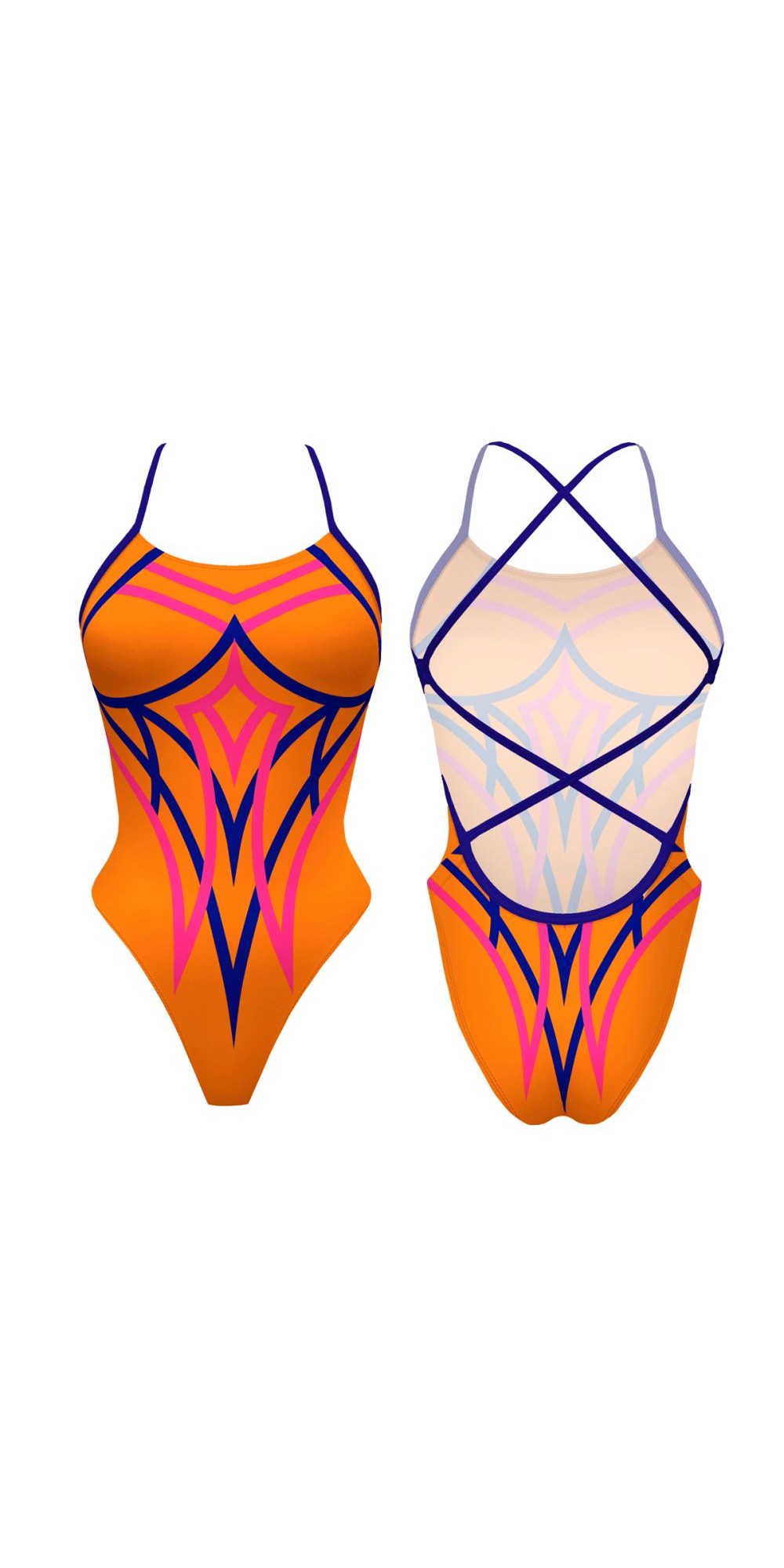 SIRENE S039 Lycra Orange (4 Semaines)