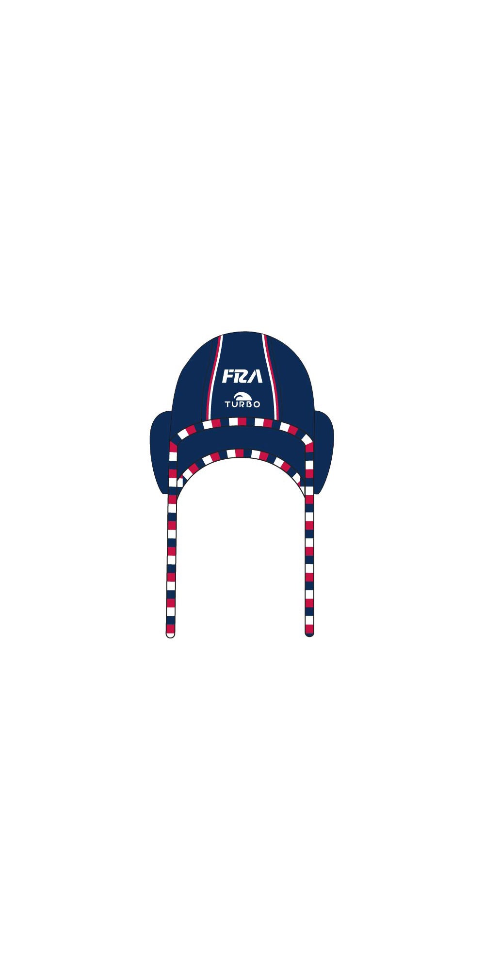 Bonnet Water-Polo Classique France FFN Officiel Bleu Adulte (3 Semaines)