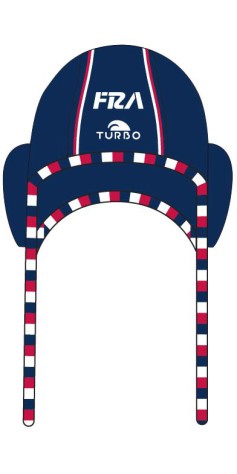 Bonnet Water-Polo Classique France FFN Officiel Bleu Adulte (3 Semaines)