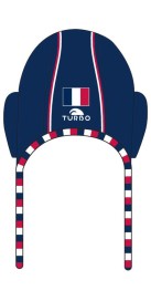 Bonnet Water-Polo Classique France FFN Officiel Bleu Adulte (3 Semaines)
