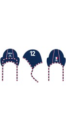 Bonnet Water-Polo Classique France FFN Officiel Bleu Adulte (3 Semaines)