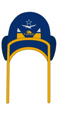 Bonnet Water-Polo Classique CN Marseille Officiel Bleu (3 Semaines)