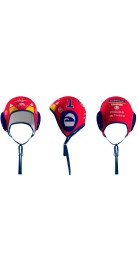 Bonnet Water-Polo Classique CN Marseille Officiel Rouge Extérieur (3 Semaines)