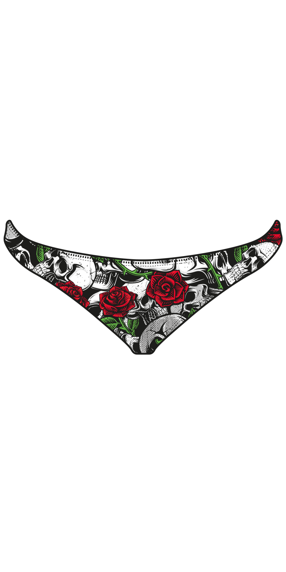 Bas de Bikini Mare Skull and Roses (3 Semaines)