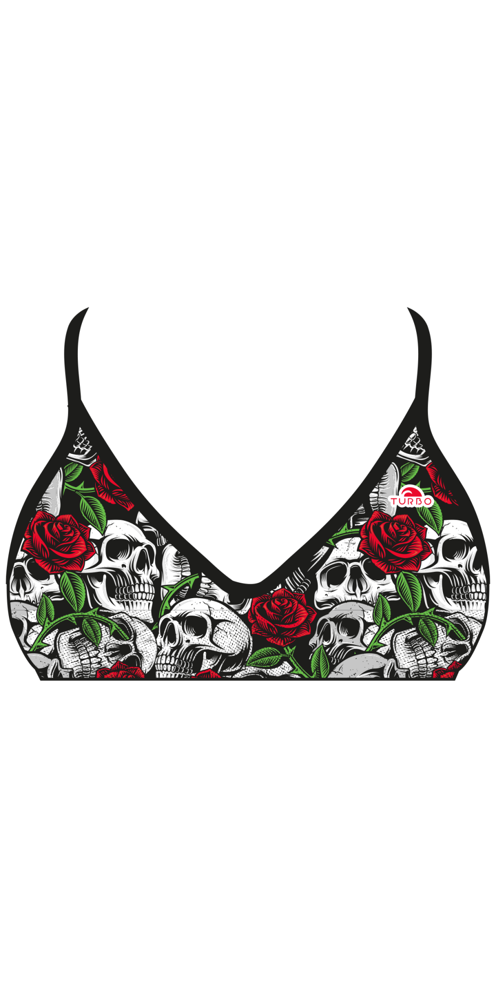 Haut de Bikini Mare Skull and Roses (3 Semaines)