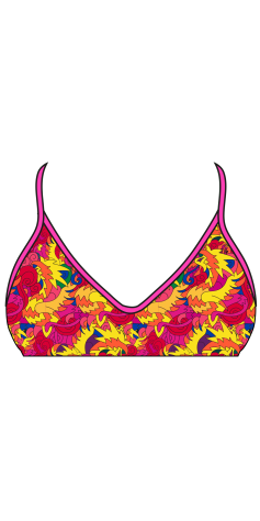 Haut de Bikini Mare All Dragon (3 Semaines)