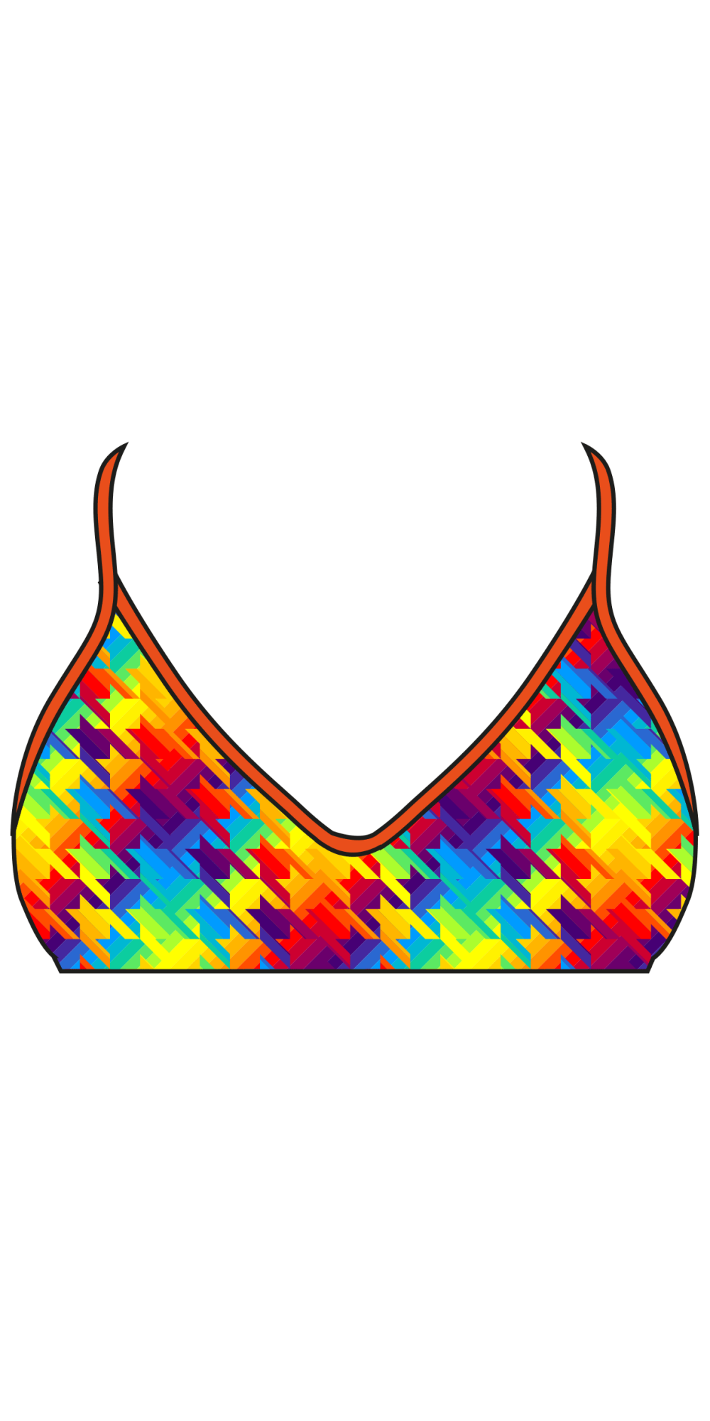 Haut de Bikini Mare Chevi Rainbow (3 Semaines)