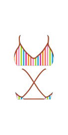 Haut de Bikini Mare Hamptoms (3 Semaines)