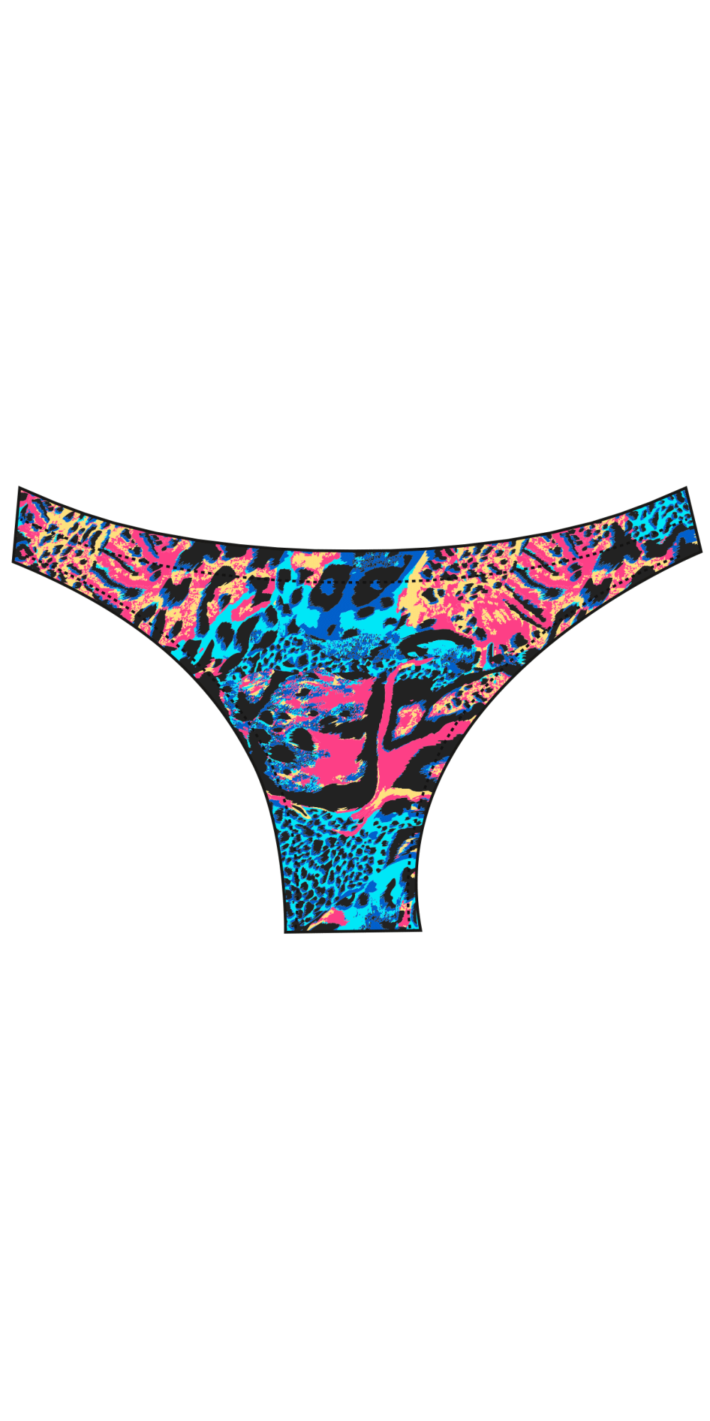 Bas de Bikini Funky Animal Flour (3 Semaines)