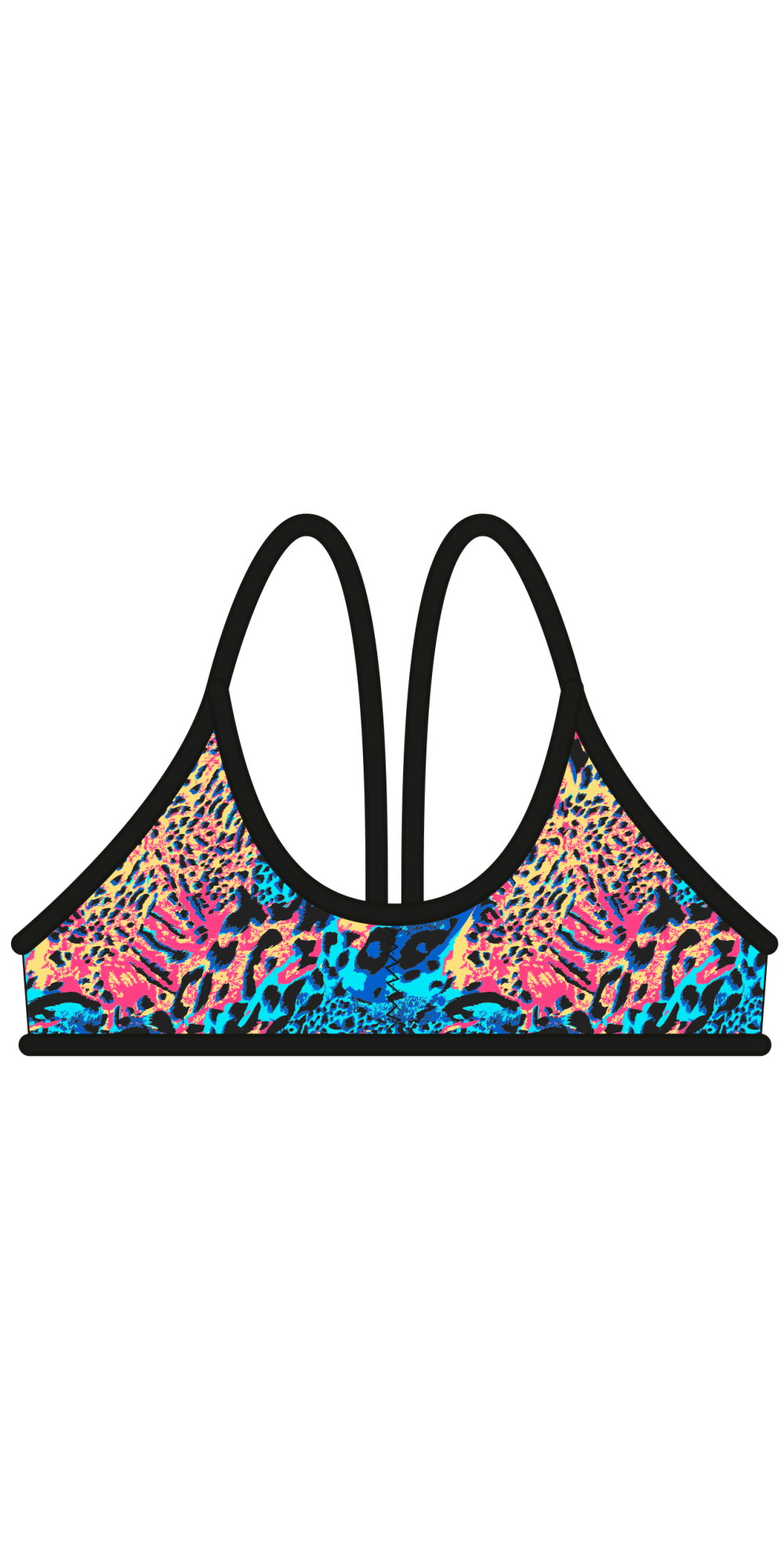 Haut de Bikini Funky Animal Flour (3 Semaines)