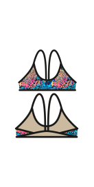 Haut de Bikini Funky Animal Flour (3 Semaines)