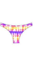 Bas de Bikini Funky Tie Dye...