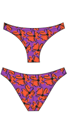 Bas de Bikini Funky Flowercitas (3 Semaines)