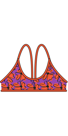 Haut de Bikini Funky Flowercitas (3 Semaines)