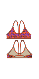 Haut de Bikini Funky Flowercitas (3 Semaines)