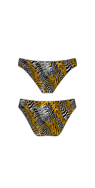 Bas de Bikini Mare Blue Color Zebra (3 Semaines)