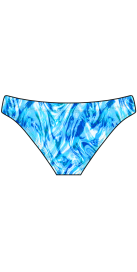 Bas de Bikini Mare Marble...