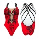 FANTAISIE F038 Lycra Rouge...