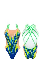 FANTAISIE F023 Lycra Bleu...