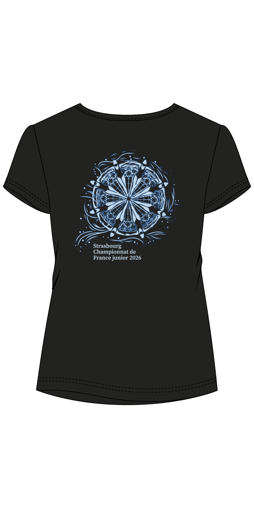 Tee-Shirt Strasbourg JUNIORS Natation Artistique FFN