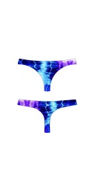 Tong Cosmic Cascade Bas de Bikini Brésilien (3 Semaines)