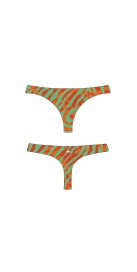 Tong SunBeam Copper Bas de Bikini Brésilien (3 Semaines)