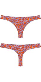 Tong Leopard Summer Bas de Bikini Brésilien (3 Semaines)
