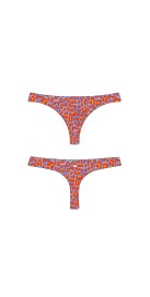 Tong Leopard Summer Bas de Bikini Brésilien (3 Semaines)