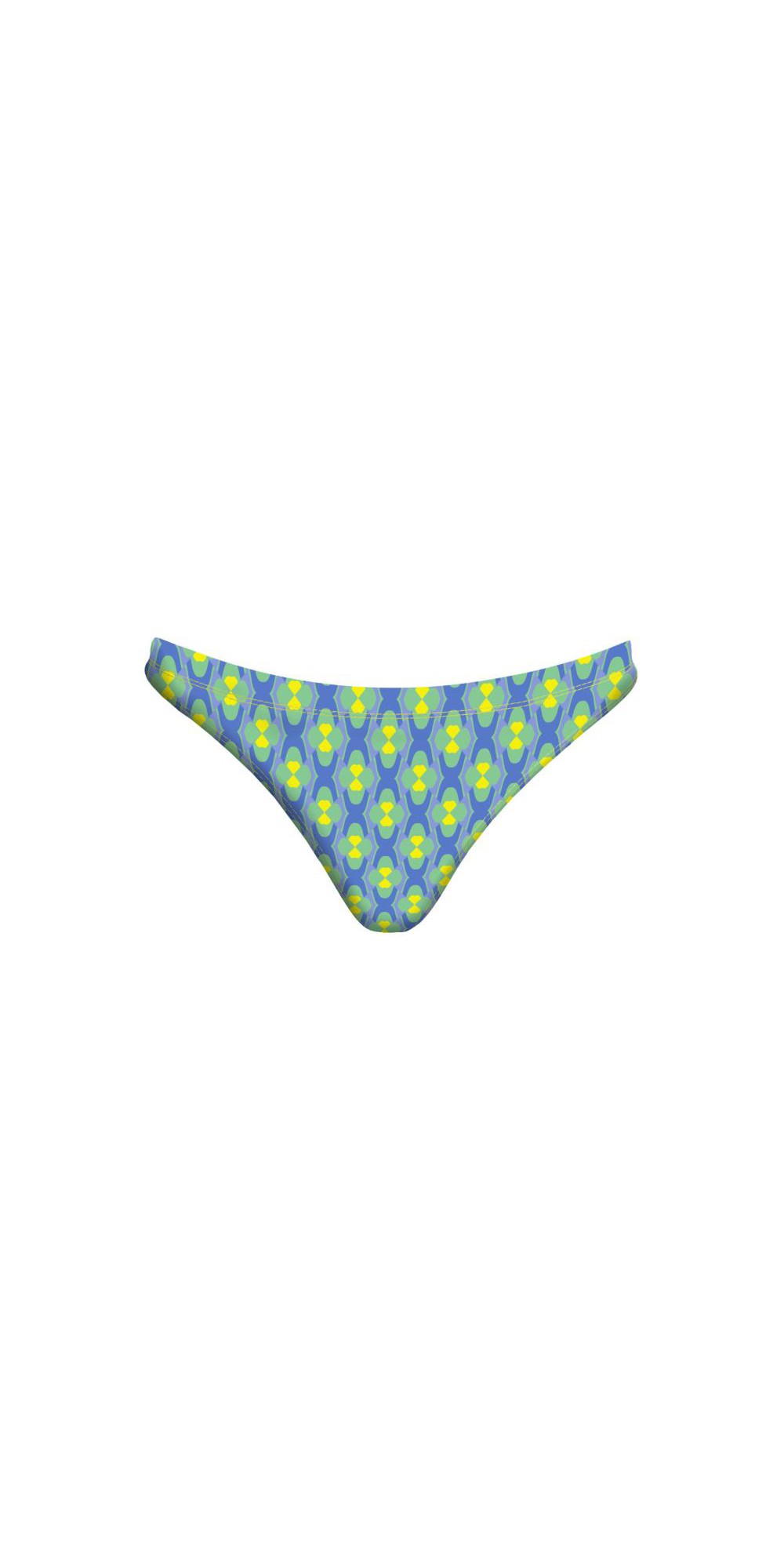 Bas de Bikini Mare Cadenette Blue (3 Semaines)